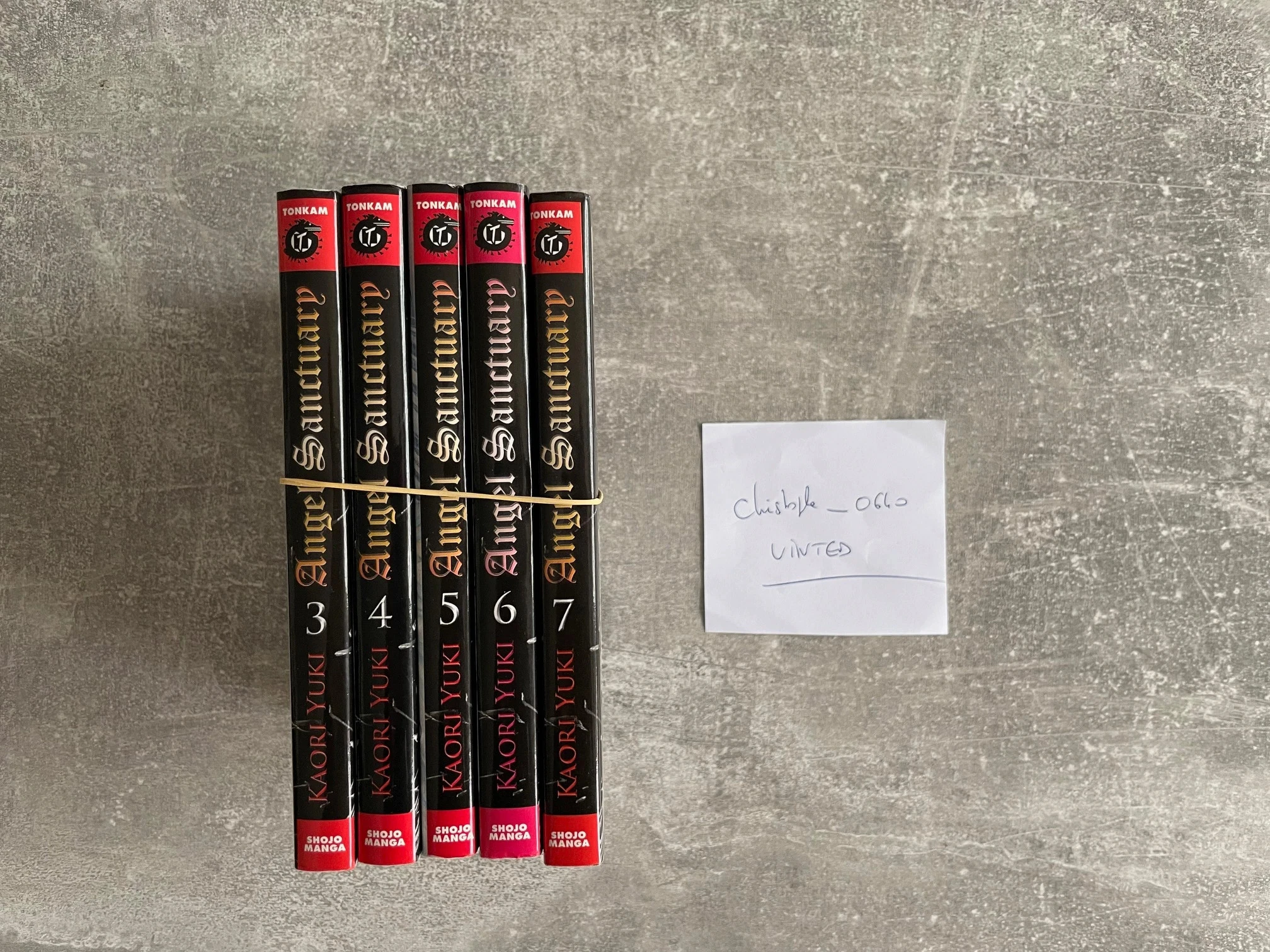 Lot de 5 mangas Angel sanctuary tomes 3,4,5,6 et 7 en version française. – photo 2